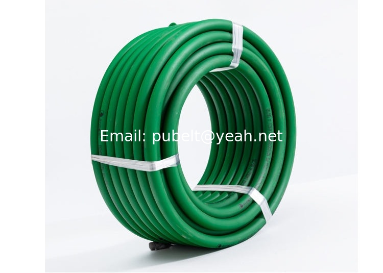 High Strength Polyurethane Round Belt Endless Green Pu 100m / Roll